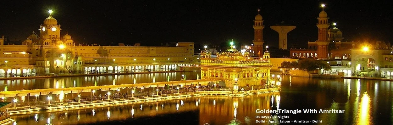 Golden Triangle With Amritsar Tour