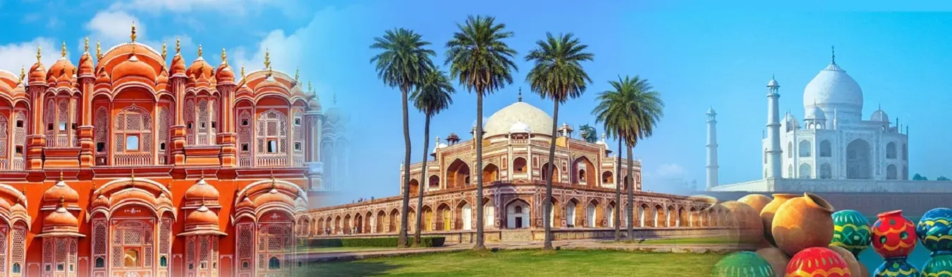 Golden Triangle With Historical Monuments Tour