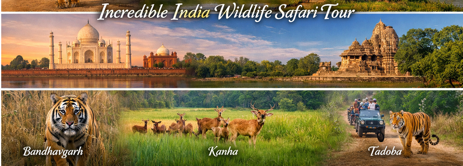 Incredible India Wildlife Safari Tour